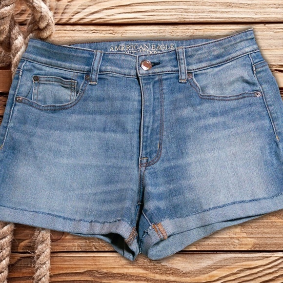 American Eagle Outfitters Pants - American Eagle • High Rise Super Stretch Shorts